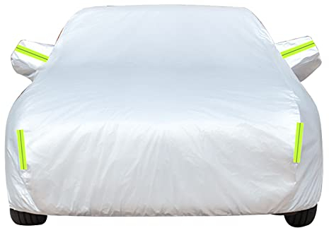 Gaoxianglin Autoabdeckung für 𝖣𝗈𝖽𝗀𝖾 Ram 1500 Car Cover,Abdeckplane Auto wasserdichte Autoabdeckung,Sonnenschutz-Autoabdeckung,Outdoor-Allwetterschutz-Autoabdeckung(Color:S)