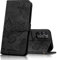 CXTcase Coque pour Samsung Galaxy A23 4G/A23 5G/M23 5G/F23, Housse en Cuir PU Etui à Rabat,Magnétique Pochette Portefeuille Étui de Protection pour Samsung Galaxy A23, Nero