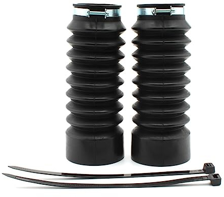 1 paio di soffietti forcella anteriore, MoreChioce copertura in gomma forcella anteriore moto, parapolvere, 16 cm x 6,2 cm, protezioni per ghette compatibili con CMX500 CM300