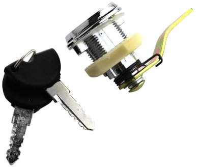 Generic Cilindro Serratura Posteriore Universale per Cilindro Serratura Bauletto Posteriore Moto
