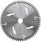 Lame de scie circulaire universelle en carbure de tungstène pour le travail du bois, disque à tronçonner multifonction pour nervurer et trancher transversal (120 mm x 20 x 48T)