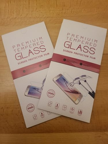 Générique Pack de 2 protection d'écran compatible iPhone 11 en verre trempé oleophobique ultra résistant