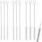 Drinking Straw Cleaner Brush Kit, 3-Size 9-Pack Pipe Cleaners for Reusable Straws, Flexible Nylon Bristles for Thorough Cleaning, Dishwasher Safe, Ideal for Various Straw Sizes