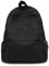 Boziee Canvas Rucksack Damen Daypacks Cityrucksack Rucksäcke Rucksackhandtaschen Schulrucksack für Damen Mädchen Teenager Schule Travel Arbeit Alltage Unisex (Schwarz)