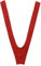 Teckmond Mankini C-string pour homme Thong Micro Sous-vêtements Maillot de bain Plage Natation Costume Stretch Body Combinaison de fête, rouge, taille unique