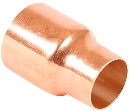 ODSUPPLIES 15mm x 8mm Copper Reducing Coupling - End Feed (Reducer)