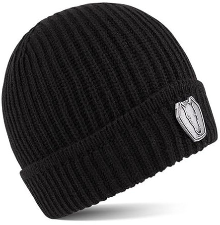 Ford Mustang Dark Horse Beanie Mütze Schwarz