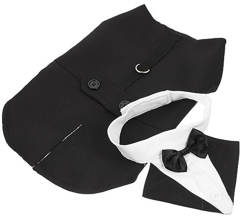 GREENADSCAPE 1 Satz Formeller Hundeanzug Halstuch Smoking Für Hunde Hochzeitsanzug Fliege