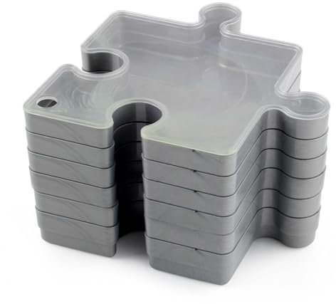 Puzzle Sortiertabletts - Puzzle Sort Stapelbare Tabletts Mit Deckel | Hochwertige Puzzle Aufbewahrungsbox,Puzzle-Sortiertabletts Zum -Organisieren Von Puzzles Bis Zu 1000 Teile