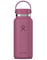HYDRO FLASK - Wide Mouth Trinkflasche 946ml (32 oz) - Isolierte Wasserflasche aus Edelstahl - Sportflasche mit auslaufsicherem Flex Cap-Deckel & Gurt - Thermoflasche Spülmaschinenfest - Reef