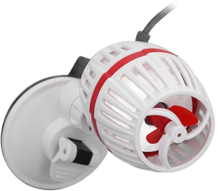 Generador de Olas para Acuarios, Bomba de Circulación Sumergible Ultra Silenciosa, Bomba Sumergible Silenciosa de Frecuencia Variable para Acuarios Marinos y de Agua Dulce (WHITE)