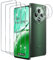 Xunzii Protector de Pantalla para OPPO Reno 12 FS/Reno 12F (4G/5G) y Protector Lente Cámara [3+3 Piezas], 9H HD Alta Sensibilidad Resistente a Arañazos Cristal Templado Vidrio Templado [Transparente]