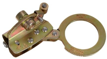 Ronyme Rope Grab Ascender for 16mm Dia Rope for Mountaineering Roofing Construction