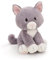 NICI Kuscheltier Katze 35cm - grau - Weiches Plüschtier – niedliches Stofftier zum Kuscheln & Spielen – tolle Geschenkidee für Kinder & Erwachsene - 62157