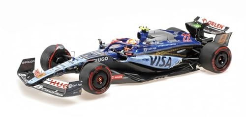 Minichamps 117241822 - Visa Cash RB Vcarb 01 Yuki Tsunoda Singapore GP 2024 - scale 1:18 - Model Car