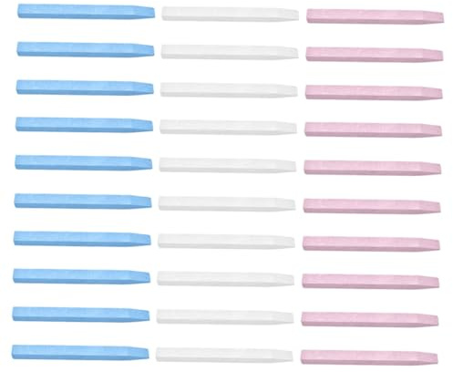 COLLBATH 30Pcs Nail File Cuticle Stone Pusher Professional Manicure Tools for Fingernails Toenails and Natural Nails Portable Lightweight for Home Salon Care