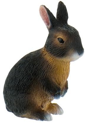 Bullyland 64612 - Spielfigur Kaninchen, ca. 5 cm große Tierfigur, detailgetreu, PVC-frei, ideal als kleines Geschenk für Kinder ab 3 Jahren