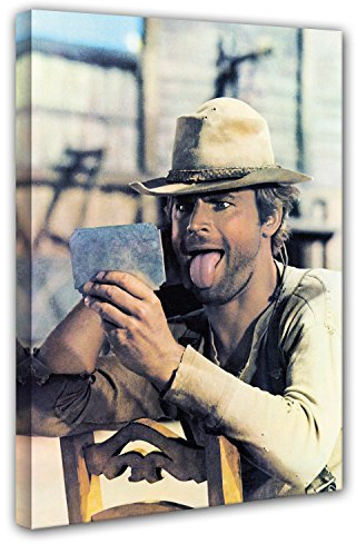 Terence Hill Bud Spencer Leinwand - Spiegel - Mein Name ist Nobody(80 x 120 cm)