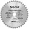 Trend Wood Mitre Saw Blade, 260mm Diameter, 30mm Bore, 40 Teeth, 2.3mm Kerf, -5° Hook, TCT, Medium Finish, CSB/CC26040