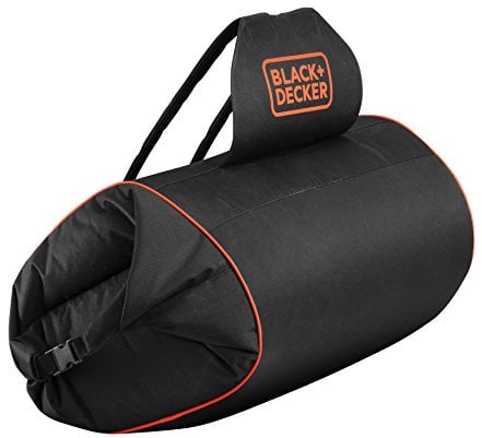 Black+Decker Laubfang-Rucksack (inklusive flexiblem Saugschlauch, 72 L Kapazität, Kompatibel mit diesen Laubsaugern: GW2810, GW2838, GW3030, GW3031BP, GW3050) GWBP1