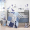 Bedtime Originals Roar Dinosaurier-Bettwäsche-Set, 3-teilig, Blau/Grau, 111,8 x 2,5 x 89,9 cm