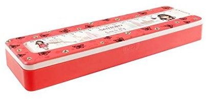 Gorjuss 800 GJ04 – Etui Kunststoff mit Lineal