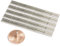 Neodym Magnete 100 Stück N45 Dauermagnet 2mm x 8mm Zylinder Stabmagnet Permanentmagnet Bastelmagnete Haftmagnete Extrem Stark