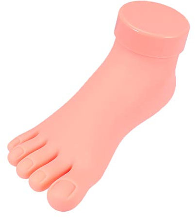 1 Pc Outils à Ongles Faux Modèle De Pied Outil De Formation à L'art Des Ongles Mannequins Outils De Pédicure Outil De Formation à Lart Des Ongles Manucure Pied Prothétique