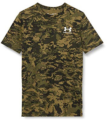 Under Armour Mens Short-Sleeve Graph Men's Ua ABC Camo Short Sleeve, Black, 1357727-001, 4XL