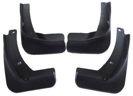 LIUTA Personalizzati Paraspruzzi Auto Parafango Compatibile per VW Golf 6 2012-2016,Parafanghi Protezione Set Anteriore Posteriore Fender Mudguard Splash Flap Accessori,4 Pezzi