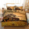 HNHDDZ Bettwäsche-Set 3D Panzer Kampffahrzeug Militär Stil Themen Gedruckt Bettbezug für Kinder Junge Teenager mit Kissenbezug (Stil 4, 135x200 cm)