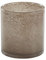 Jotex Boss Glas Teelichthalter, Kerzenhalter Teelicht, einzigartige handgemachte Deko, 16 cm hoch - Beige, Ø 15 cm