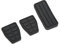 AMONIDA Auto-Pedal-Pad-Kit, 3 Stück Auto-Gummi-Pedal Polster und Bremspedal Polster Ersatz für T4 Transporter 1990 Bis 2003 Auto Pedale