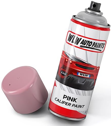 Xtremeauto Brake Caliper Spray Paint - High Temperature Brake Caliper Paint, 400ML Gloss Brake Callipers Aerosol Break Calipers Paint (Pink)