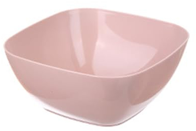 Porceosy Insalatiera grande per riso per uso alimentare, facile da pulire, senza BPA, rosa