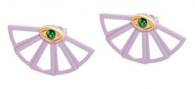 Ginevra Liliac Earrings 925 Silver Valentina Ferragni Studio DVF-OR-LO12