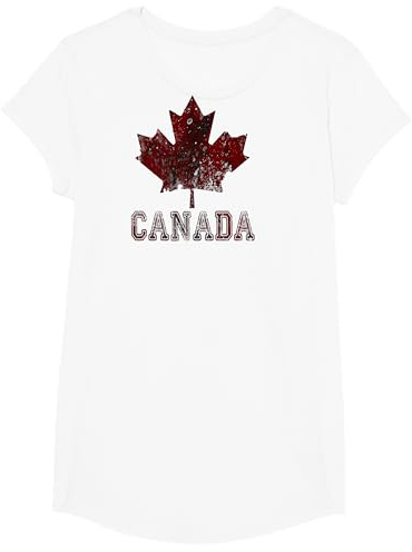 Kanada Flagge T-Shirt, Kanada T-Shirt, Kanada Flagge, Kanada Karten T-Shirt