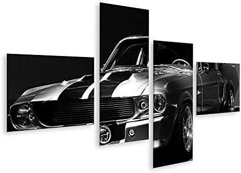 islandburner Prime Bild auf Leinwand 1967 Ford Mustang Shelby Gt 500 Bilder Wandbilder Poster