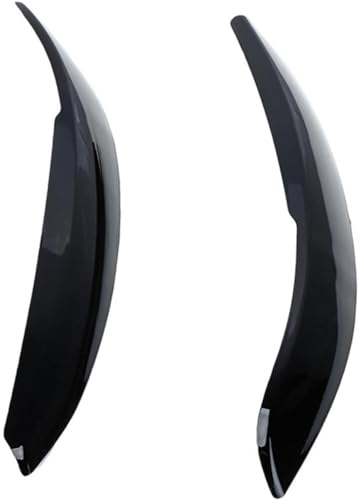 TAKENE Scheinwerfer Augenbraue für VW Polo Ⅴ 6R 2010-2017, Augenbrauen-Abdeckungs Scheinwerferblenden Schutz und Dekoration Ersatz