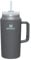 Stanley Quencher H2.0 FlowState Trinkbecher, vakuumisoliert, aus Edelstahl mit Deckel und Trinkhalm, für Wasser, Eistee oder Kaffee, Dunkelgrau (Charcoal), 1,8 l
