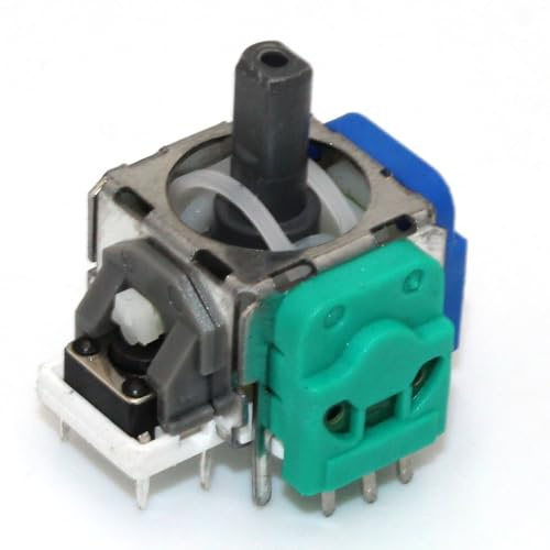 Analog Hallefect Hallefekt Controller 3D Steuer Modul Thumbstick Stickdrift Potentiometer Blau für PS4