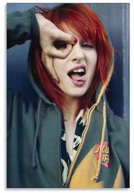 Musikposter mit Sänger Hayley Williams.6, Albumcover, dekorative Gemälde, Leinwand, Wandposter und Kunstdrucke, moderne Heimdekoration, Poster, 20 x 30 cm, ungerahmter Stil