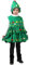 SAFIGLE Kostüme für Bühnenshows Weihnachtsbaum-Outfit weihnachtsbaum outfit kinder weihnachtskleider kinder weihnachtskleider für kinder Kinderkommode Weihnachtsbaumhut und -kleid Green