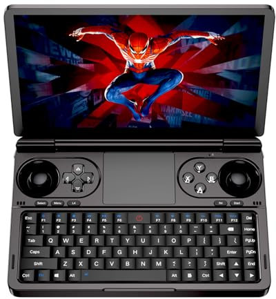 GPD WIN Mini 2024 Handheld Game Console, 7 Touchscreen Gaming PC Mini Laptop Gamepad UMPC Win11 [AMD Ryzen 7 8840U 32GB RAM/1TB M.2 NVMe SSD]