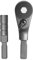 Galvanox Cacciavite a cricchetto multiuso, compatibile con Leatherman (modelli EDC a estremità piatta), include punta piatta a adattatore esagonale da 1/4 [acciaio inossidabile ultra resistente], set