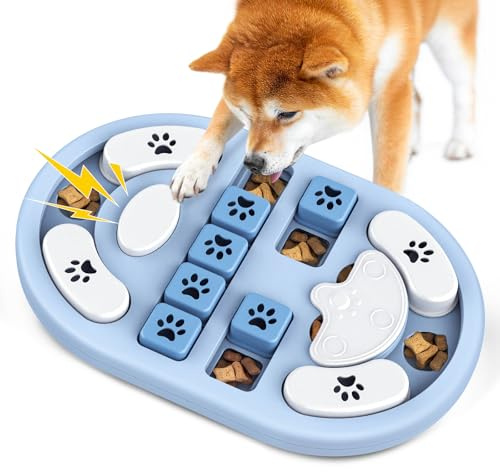 Blanlody Jouet Chien interactif,Jouet Chien Occupation pour Stimule Le QI