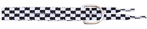 Vans VANS LACES 45, Cordones de zapatos, BLACK-WHITE CHECK, One size