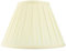 National Lighting Decorative Tapered Table/Floor Lampshade - 22-Inch Empire Drum Lamp Light Shade in Cream Fabric - 40W E14/B22 Candle Incandescent or LED (Not Included)