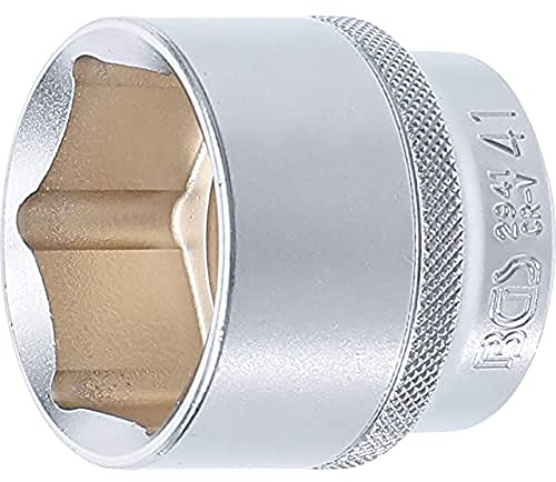 BGS 2941 | Steckschlüssel-Einsatz Sechskant | 12,5 mm (1/2) | SW 41 mm