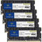 Timetec 128GB KIT(4x32GB) kompatibel mit Apple DDR4 2666 MHz für Mitte 2020 iMac (20,1/20,2) / Mitte 2019 iMac (19,1) 27 Zoll mit Retina 5K Display PC4-21333 / PC4-21300 CL19 SODIMM MAC RAM